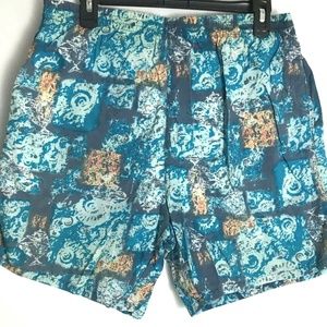 Dash Sport Mens Size Large Blue Shorts Drawstring